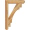 Ekena Millwork Merced Craftsman Rough Sawn Bracket, Western Red Cedar, 4"W x 24"D x 36"H BKT04X24X36MRC04RWR - alternate 2